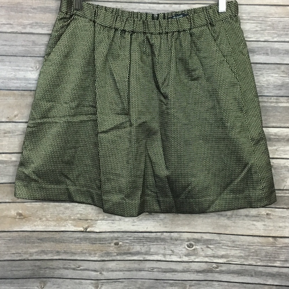 Madewell Metallic Jacquard Skirt